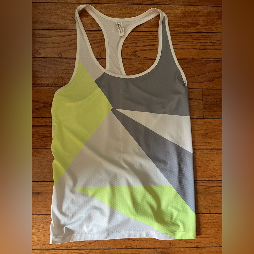 Racerback Top with Color-blocking